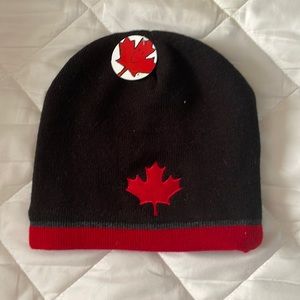 Red Maple Leaf Beanie